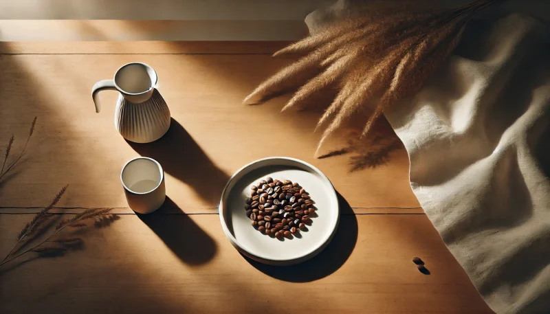 1杯の豆の量は？