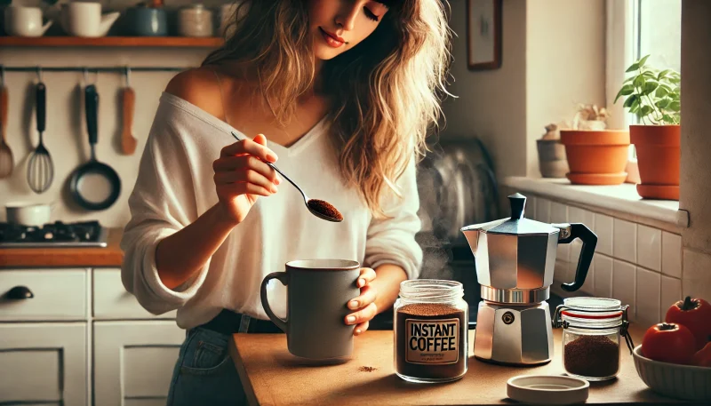 インスタントコーヒーの淹れ方は？