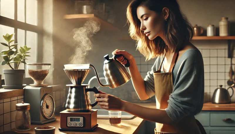 ドリップコーヒーの入れ方の基本ステップ