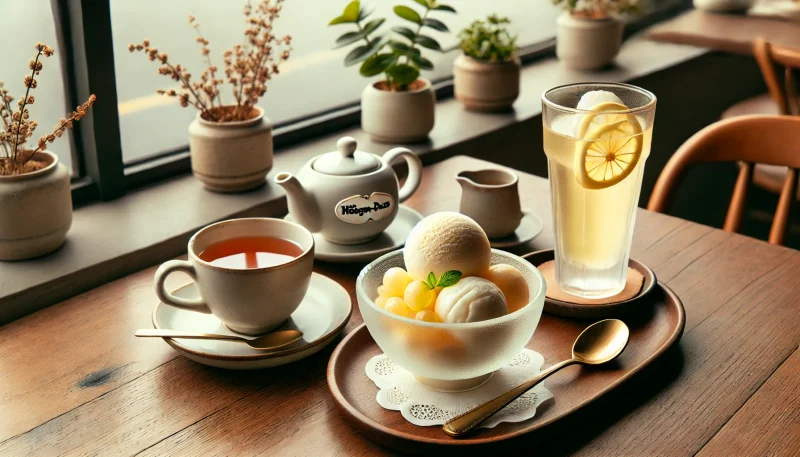 ハーゲンダッツやスイーツと合うノンカフェインメニュー