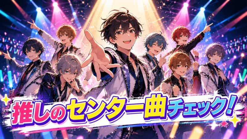 超特急のセンター曲一覧を完全まとめ！全メンバー別に徹底解説